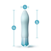Oh My Gem Ardor Aquamarine Tapered End Adult Vibrator Vibrators - G Spot